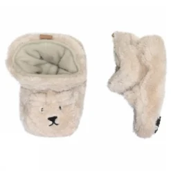 Bear fluffy slippers