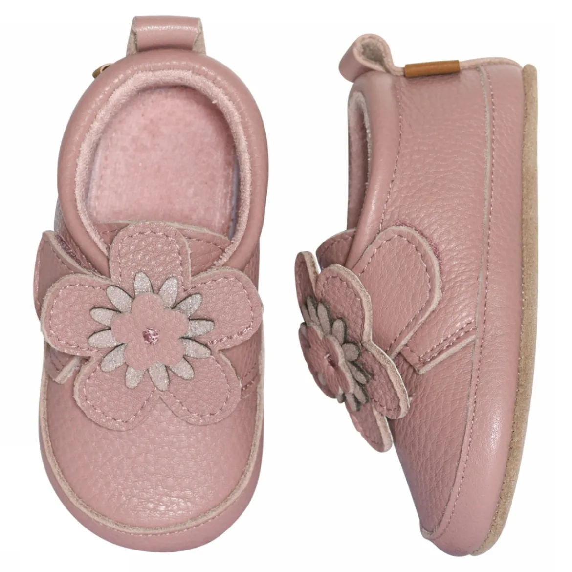 Daisy leather slippers