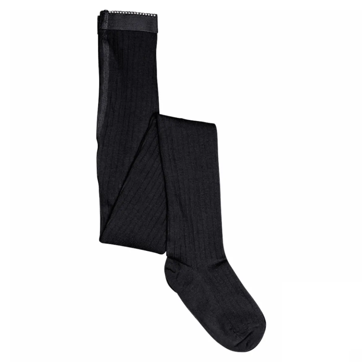 Wool rib tights